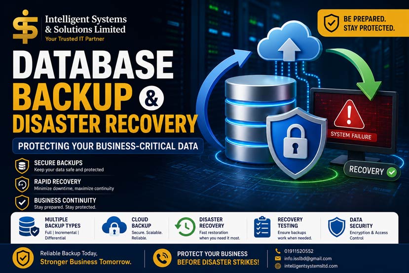 Database Backup and Disaster Recovery Solutions for Businesses
